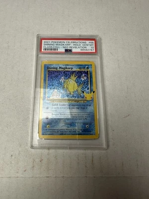 Shining Magikarp 66/64 Celebrations: Classic Collection Holo💎 Gem Mint PSA 10  - Image 1 of 2
