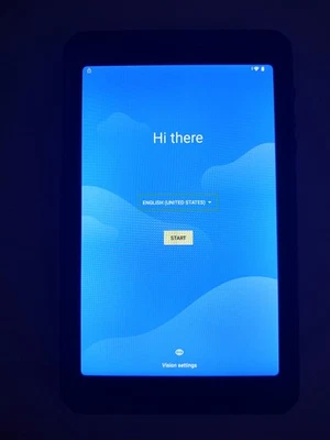 BLUE SMATPHONES TABLET, M8L 8"HD DISPLAY 32GB 1GB RAM 4GLTE read description, - Image 1 of 2