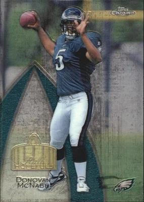 1999 Topps Chrome Hall of Fame #H3 Donovan McNabb - FB - Image 1 of 2