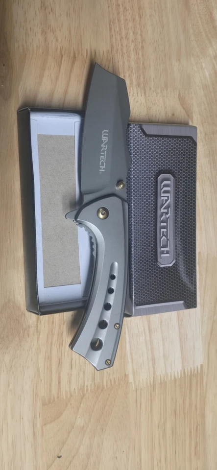 Faca de bolso Wartech prata - Imagem 1 de 1