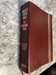 Complete Jewish Bible New International Version Leather Gold Edges Hendrickson - Picture 1 of 7