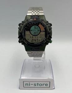 Reloj digital Seiko ALBA W800-0010 Qz brújula JP de colección raro 6,9 pulgadas - Rango C - Imagen 1 de 23