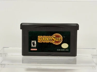 **22** Golden Sun (Nintendo Game Boy Advance GBA) Auténtico y Auténtico Foto 1 de 4