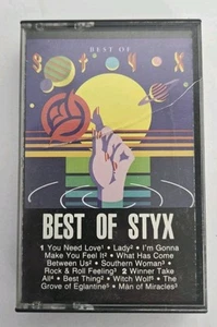 Styx Best Of Styx 1980 Cassette Tape - Picture 1 of 4