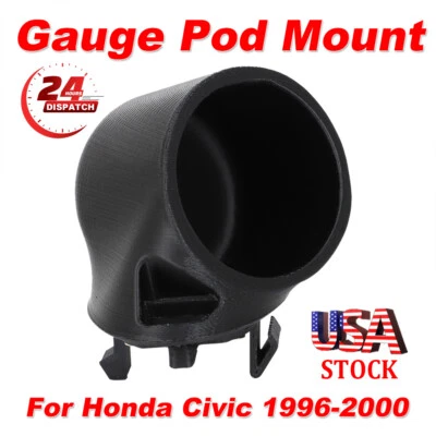 For Honda EK Civic EX Si 1996-2000 Gauge Pod Mount Single Functional Window Vent Foto 1 de 4