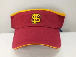 VINTAGE FLORIDA STATE SEMINOLES NCAA SONNENBLENDE SOMMER STRAND HUT KAPPE OSFM NEU - Bild 1 von 7