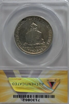 1925   .50   ANACS   AU 55   LEXINGTON    Classic Silver Commemorative Coin - Image 1 of 2