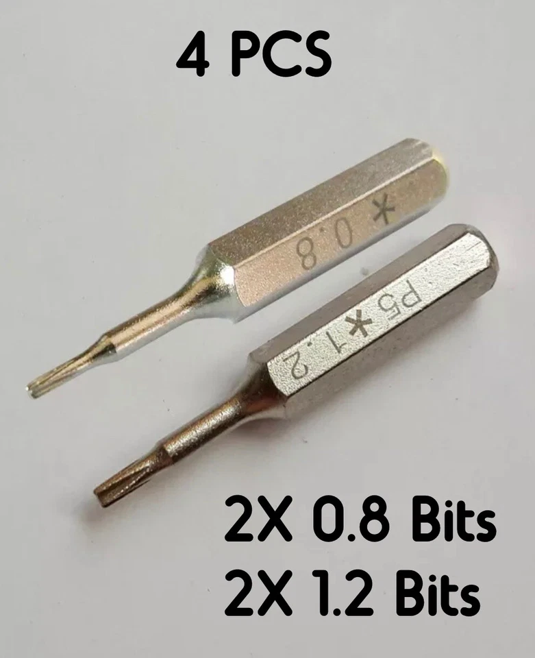 P2 P5 Pentalobe Screwdriver Bits for iPhone 7 XS MacBook A1398 Air 1370 1.2 0.8 - Image 1 of 4