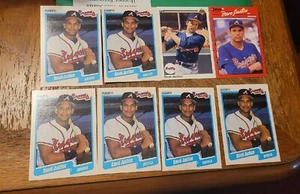1990 David Justice Rc Lot. 8 Cards! - Picture 1 of 1
