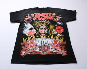 Rockstar Original Unisex Adult's Oversized Graphic Tee CG2 Black Small NWT - Picture 1 of 4