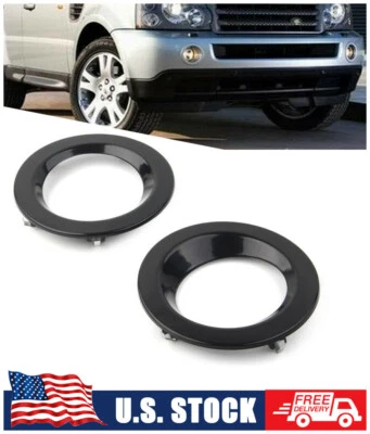 Par de faros antiniebla bisel apto para Land Rover Range Rover 2006 2007 2008 09 US STOCK Foto 1 de 4
