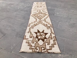 Runner Rug Stair Rug Antique Runner Turkish rug Vintage Rug Traditional Rug - Picture 1 of 8