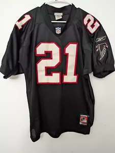 Maglia calcio Reebok Atlanta Falcons #21 Deion Sanders autentica NFL taglia 50 - Foto 1 di 7