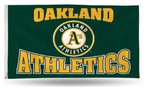 Oakland Athletics A's flag New Banner Indoor Outdoor 3x5 feet US seller Baseball - Picture 1 of 2