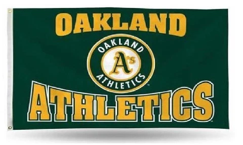 Oakland Athletics A's flag New Banner Indoor Outdoor 3x5 feet US seller Baseball Cover