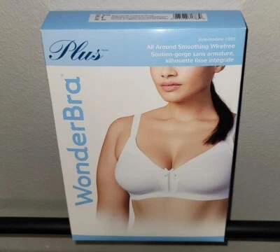 WonderBra W1985 46C White All Around Smoothing Wire Free MSRP$56 - Image 1 of 4