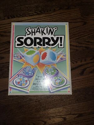 Vintage Shakin Sorry Game Complete 40050 Family Fun Instructions Dice Grab Game - Image 1 of 2