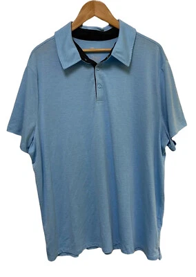 Polo Target All in Motion para hombre manga corta azul claro talla XXL Foto 1 de 4