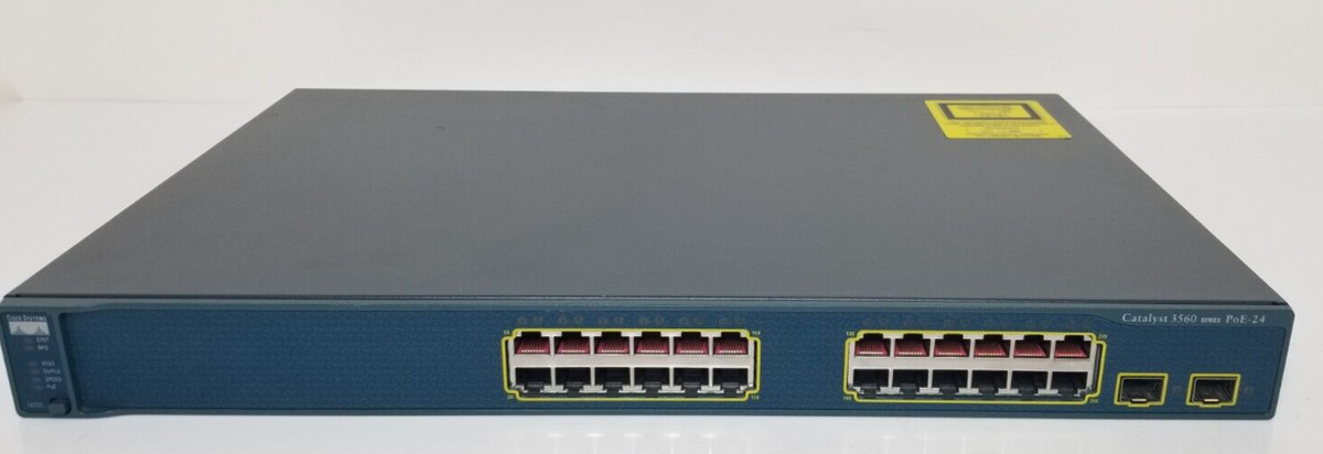 (未使用･未開封品)　CISCO Catalyst 3560G-24PS-S マルチレイヤ ギガビットイーサネット PoE対応 スイッチ WS-C3560G-24PS-S gsx453j Amazon | CISCO Catalyst 3560G-24PS-S マルチレイヤ ギガビット