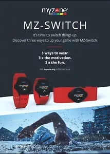 MyZone MZ Switch Heart Rate Monitor Activity Band - Picture 1 of 4