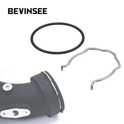 Charge Pipe C Clip + O-Ring Pour BMW N54 N55 2008-2012 E82 E88 E90 E92 E84 E60 - Imagen 1 de 4