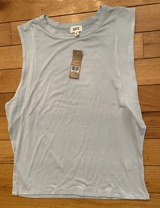 BKE Women's XS Baby Blue Tank Top New With Tags - Picture 1 of 5