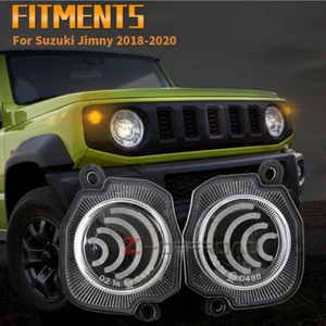 Pair Front LED Turn Signal Lights Lamps Fit For Suzuki Jimny 2018 2019 2020 - Picture 1 of 12