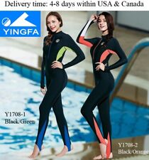 Full body swimsuit for women rash guard swimsuit sun protection Yingfa Y1708