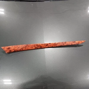 10-14 SUBARU LEGACY FRONT PASSENGER RIGHT DOOR WOOD MOLDING ORNAMENT TRIM T2479 - Picture 1 of 2