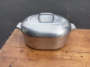 Wagner Ware Sidney O Magnalite 4265 M Large Roaster Dutch Oven with Lid & Trivet - Picture 1 of 6