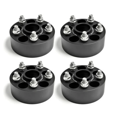 Espaciadores de rueda de aluminio para aviones 4X 2 pulgadas para Toyota Highlander RAV 4 Camry Foto 1 de 4