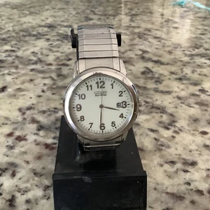 Authentic Citizen Eco-Drive Men's Stainless Steel Stretchable Watch E111-s022866 - Picture 1 of 7