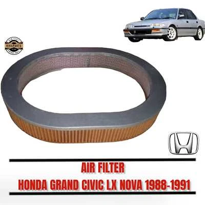 Filtro de aire Honda Civic LX SH4 EF2 1988-1991 NUEVO Foto 1 de 3