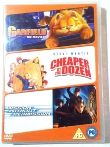 Garfield: The Movie/Cheaper By The Dozen/Mission Without DVD (2009) - Picture 1 of 7