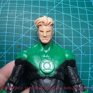 1/18 Scale The Mask Green Man Kyle Rayner Head Sculpt Unpainted Fit 3.75" Figure - Picture 1 of 2