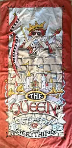 Vintage Mary Engelbreit Queen of Everything Strandtuch 56 Zoll x 27 Zoll - Bild 1 von 4