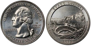 2012-D Chaco Culture ATB National Park Quarter New Mexico - Denver mint NPD12 - Picture 1 of 1