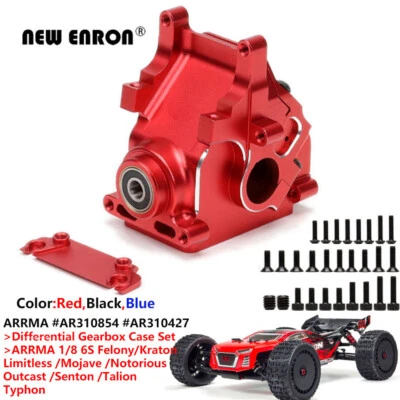 Diff Gearbox Case Bulkhead AR310854 for RC Arrma 6S Mojave Talion Outcast Felony - Image 1 of 4