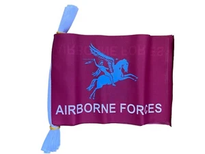 PEGASUS AIRBORNE FORCES British Military 3 METRE BUNTING 10 FLAGS flag 3M - Picture 1 of 1