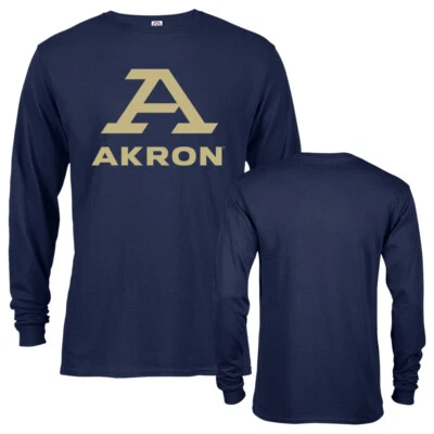 University of Akron Zips Arch Text Mascot Akron Zips Long Sleeve T-Shirt - Image 1 of 4