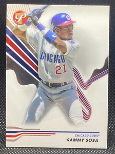 Carta Base 2024 Topps Pristine Sammy Sosa Chicago Cubs #7 - Foto 1 di 2