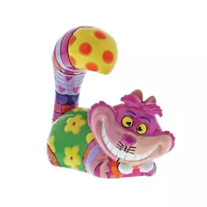NEW Official Disney Figurine Cheshire Cat Alice in Wonderland Statue Gift Britto - Picture 1 of 1