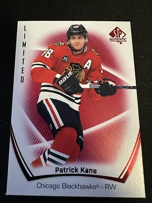 2021-22 SP Authentic Patrick Kane Limited Red #6 - Image 1 of 2