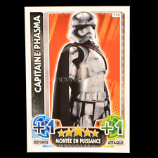 carte topps STAR WARS Force Attax Capitaine Phasma : 114