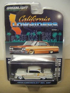 GREENLIGHT CALIFORNIA LOWRIDERS SERIES 2 1955 CHEVROLET BEL/AIR - Picture 1 of 2