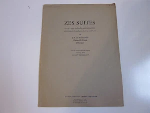 SIX SUITES FOR TWO MELODY INSTRUSMENTS TREBLE RECORDER FLUTES TRANSVERSE FLUTES - Picture 1 of 3