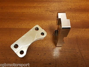 RENAULT 5 GT TURBO NEW BIG FRONT BRAKE CONVERSION 285MM ADAPTORS BRACKETS PAIR - Picture 1 of 4