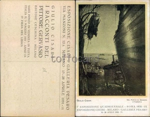 MILANO CITTA'-ESPOSIZIONE CISARI-RACCONTI PITTORE GERVASIO 1931-C96-43 - Picture 1 of 1
