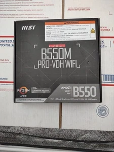 MSI B550M PRO-VDH WiFi ProSeries Micro-ATX Motherboard (H2-D1) - Picture 1 of 4