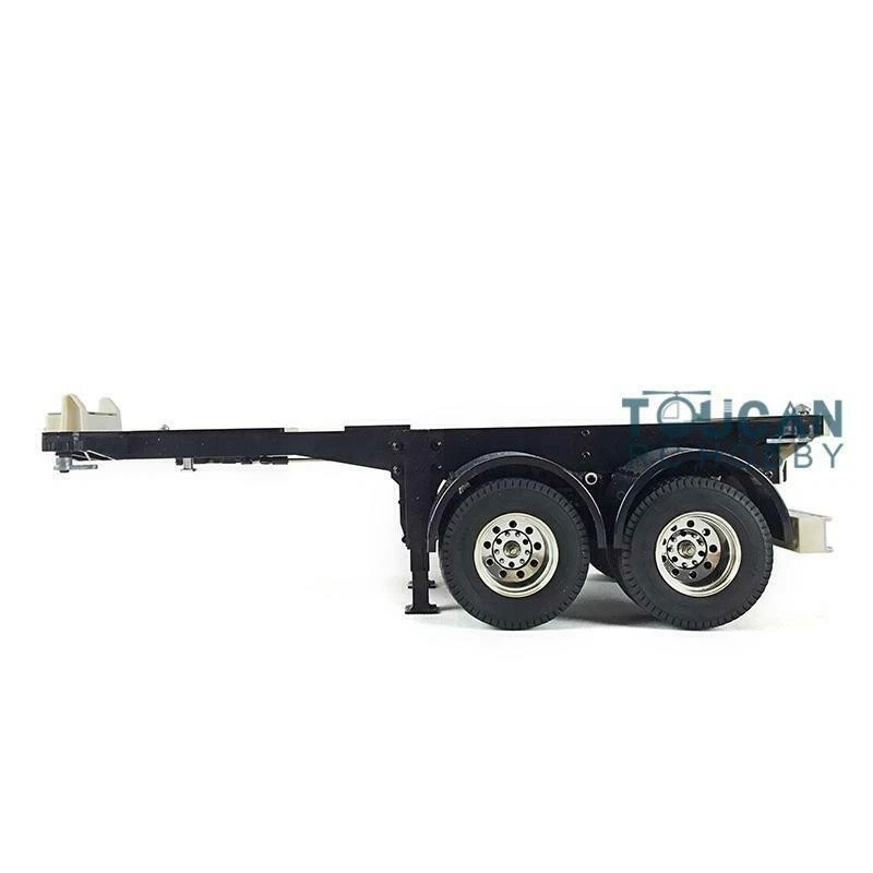 1:14 20ft 2Axle Chassis KIT for DIY TAMIYA 1/14 RC Tractor Truck Trailer Lorry - Image 1 of 4